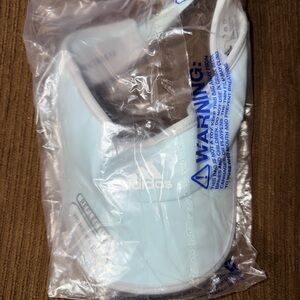 adidas Light Blue Sports Visor with Logo